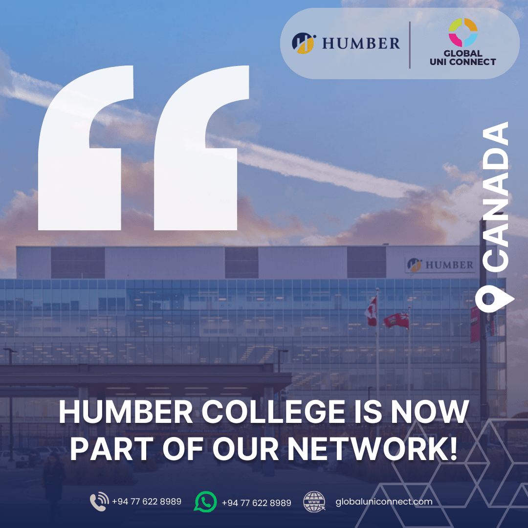 Humber College is now part of our network! - Global uni